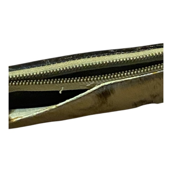 Vintage seal skin wallet. Handmade. Antique (?) - Picture 9 of 16